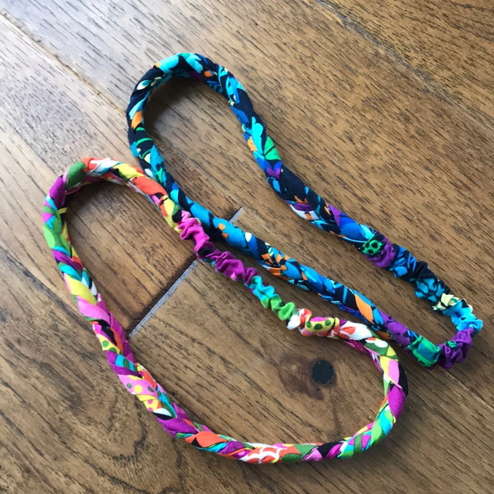 Vera Bradley elastic headbands